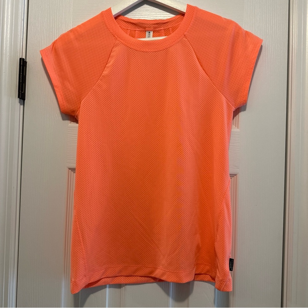 Allyson Felix Athleta Legend Orange Shirt